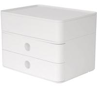HAN SMART-BOX PLUS ALLISON 1100-12 Caisson à tiroirs blanc Nombre de tiroirs: 2