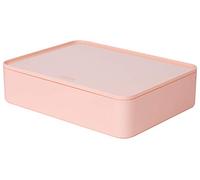 HAN SMART-ORGANIZER ALLISON - organiseur pratique avec plateau intérieur et couvercle, rose pastel, 1110-86