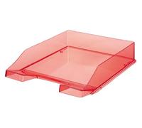HAN Standard Rouge, Transparent bac de rangement de bureau - Bacs de rangement de bureau (Rouge, Transparent)