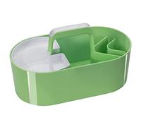 HAN Toolbox LOFT 1200-80 Boîte à outils 4 compartiments avec plateau amovible et poignée de transport Vert citron
