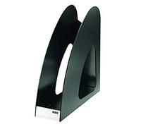 Han Twin Lot de 2 Porte-revues en Polystyrène A4 8 cm Noir