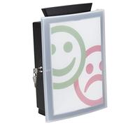 HAN Urne avec fente 4102 IMAGEIN noir (l x H x P) 260 x 375 x 128 mm 1 pc(s)