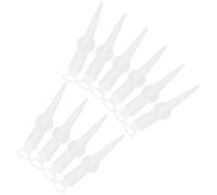 HANABASS 10 Embouts de Buse en Silicone Flexibles pour Calfeutrage Ouverture Filetée, Application Précise et Fixation Sécurisée, Outil pour Porte et Fenêtre
