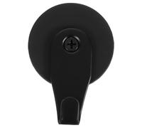 HANABASS Crochet Magnétique Puissant pour Couronne Petit Support Noir 53g Vis Matériau Doux Anti-rayures Fixation Sûre Cuisine, Salle de Bain et Réfrigérateur Cintre Polyvalent sans Outil
