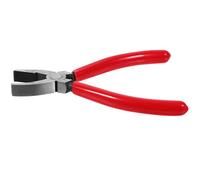 HANABASS Pince pour vitraux Outil pour briser les vitraux pinces à découper le verre pour verre coloré mosaïque et verre fusionné mâchoires incurvées 6 pouces