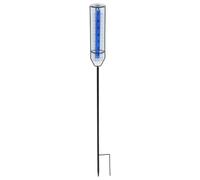 HANABASS Pluviomètre Extérieur Décoratif en Fer et Plastique avec Grands | Mesure de Pluie pour Jardin et Terrasse, Lecture Claire, Installation Facile