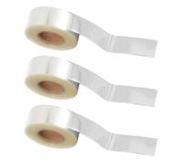 HANABASS Rouleaux de Protège-étiquettes en Pvc Adhésif Transparents Lot de 3 Imperméables, pour Protéger Codes-barres Facilitant le Scan Hôpitaux Maisons