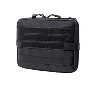 HANABASS Sacoche Médicale Noire En Nylon, Multifonction, Fixation Molle Pour Ceinture Et Sangle, Pochette De Chasse Compacte Pour Équipement Extérieur Et Survie En Plein Air