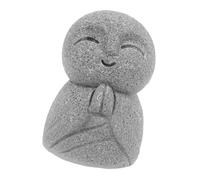 HANABASS Statue de Ksitigarbha décoration Japonaise Decoration Japonaise Figurine e pour Aquarium Statuette Mignonne de Jardin Zen Wukong de Taureau résine