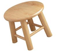 HANABASS Tabouret en Bois Massif Khaki pour Garçon et Filles et Personnes Âgées, Structure Stable et Portable, Maison Pique-niques, Dimensions 25x25 Cm
