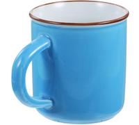 HANABASS Tasse à Café Vintage en Bleue Facile à Nettoyer Ranger, Maison Restaurant, Gobelet à Boire Design Pratique