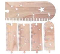 HANABASS Toise Murale Étoiles Garçon Fille Règle Mesure Hauteur Décoration Chambre Garçon Fille