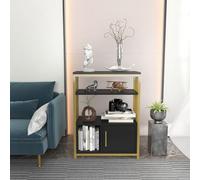 Hanah Home Bookshelf, Anthracite doré, Taille Unique