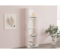 Hanah Home Bookshelf, Blanc, Taille Unique