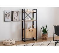 Hanah Home Bookshelf, Sapphire Black, Taille Unique