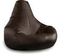 Hanah Home, Deri Armut - Brown, pouf, marron, 80 x 30 x 75 cm
