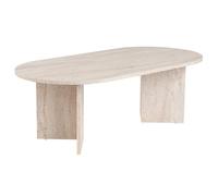Table basse Sable travertin 119 x 60 x h40cm