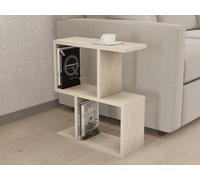 CALICOSY - Bout de canapé L45 cm - ZET - Travertin