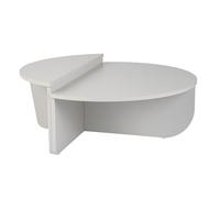 Table basse Orion blanc 90 x 60 x h30cm