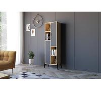Hanah Home Étagère à Livres, Sapphire Oak Anthracite, Taille Unique