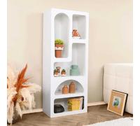 Etagère avec 5 niches - Blanc - LUELA