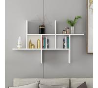 Hanah Home Madakascar, mélamine, Blanc, Taille Unique