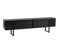 Hanah home meuble TV Luxe - Noir
