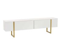 Hanah home Meuble TV scandinave - Blanc