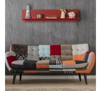 Hanah Home RAF-11, mélamine, Rouge, Taille Unique