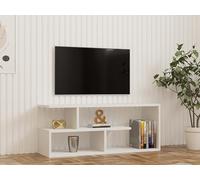 Meuble TV Cafu - Blanc 100 x 40 x 29,6