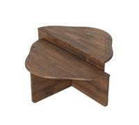 Hanah Home Table Basse, 100% Bois Massif, Taille Unique