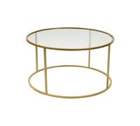 Hanah Home Table Basse, 100% Verre trempé, Taille Unique