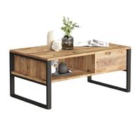 Table basse Ml34-A Pin atlantique 100 x 59,7 x h44,4cm