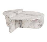 Table basse Orion marbre Freesia 90 x 60 x h30cm