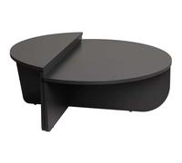 Table basse Orion anthracite 90 x 60 x h30cm