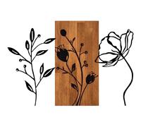 Hanah Home Triple Flowers