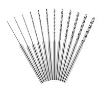 Hanboost Lot de 12 forets rotatifs à tige de 2,35 mm pour perçage Dremel, pierre de ponçage, bijoux, carrelage, verre, idéal pour les fixations et les travaux manuels.