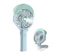 HandFan Ventilateur Brumisateur,Main Ventilateur d’Atomisation, Réservoir d'eau de 55 ml,Ventilateur de Poche,mini Portatif Ventilateur Pliable USB Rechargeable Refroidisseur Voyage/Camping