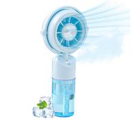 Handheld Misting Fan - Portable USB Rechargeable Mini Fan | 3-Speed