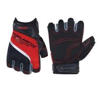 HANDLANDY Gants de Travail Sans Doigts pour Hommes, Gants de Travail à Demi-Doigts Avec Une Prise AntidéRapante, Amortissement Des Chocs et Respirabilité Rose XL