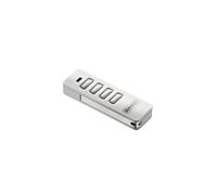 Handsender Pearl Vibe 868,8/868,95 MHz Funkverbindung 4 Reichweite 50-140 m weiß/Edelstahl 79 x 26 x 13 mm 1 pièces