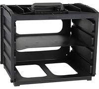 Raaco Boîte d'assortiment HandyBox 55 376×265×310 mm 4 compartiments Noir 136259 vide