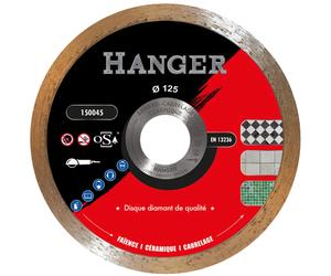 Hanger disque abrasif diamant carrelage céramique - 125 mm