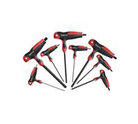 Hanger jeu de clés Allen 6 pans - noir et rouge