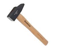 HANGER Marteau de Mécanicien Professionnel 1,5 kg - Manche Bois Hickory Américain - Tête Forgée en Acier Carbone - Emmanchement Renforcé par Coin Métallique - Largeur de Tête 50 mm