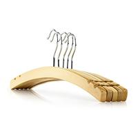 Hangerworld - Lot de 10 cintres en bois de haute qualité. 42cm de longueur, idéal pour les vêtements d'adultes.