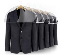 Hangerworld Lot de 15 Housses Couvre-épaules Transparentes