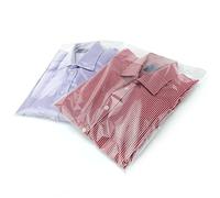 Hangerworld Lot de 40 housses de rangement transparentes refermables pour vêtements pliés