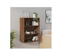 VidaXL Armoire Murale Chêne