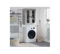 vidaXL Armoire murale sonoma gris 69,5x34x90 cm